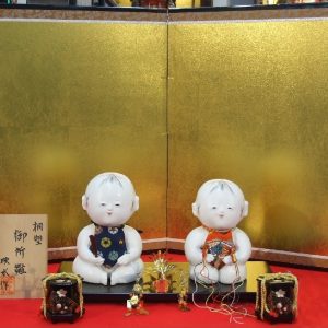 練り雛 桐塑 御所雛