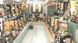会期中の2階展示場風景