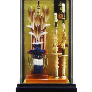 破魔弓　パノラマ　ガラスケース　