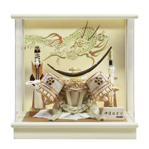 アクリル　ケース　白　伊達　兜