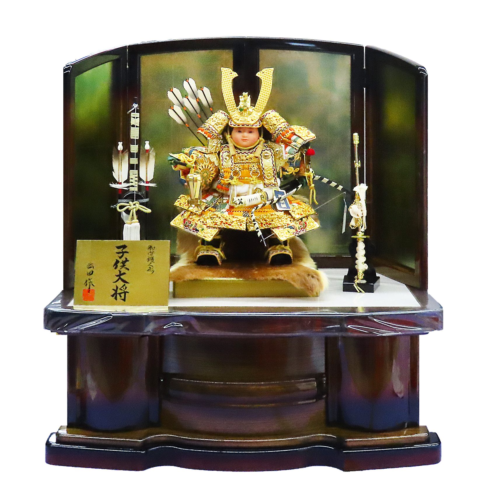 ５２-３３　子供大将平飾